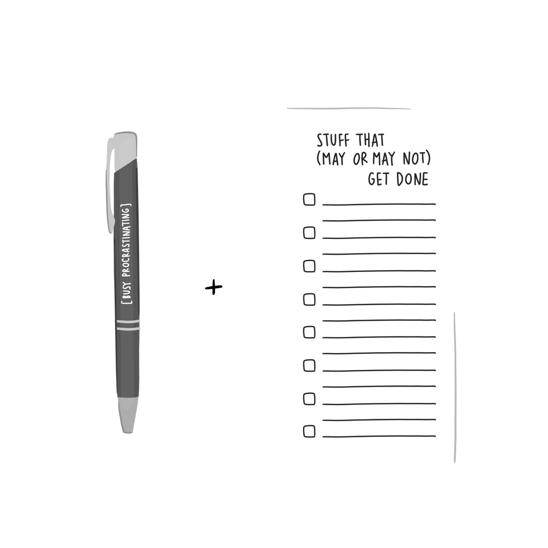 TO DO NOTEPAD + PEN