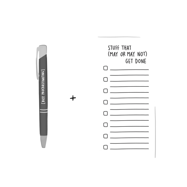 TO DO NOTEPAD + PEN