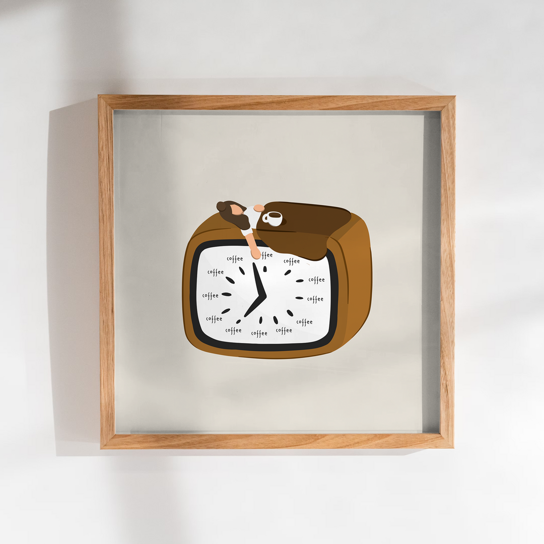 clock print