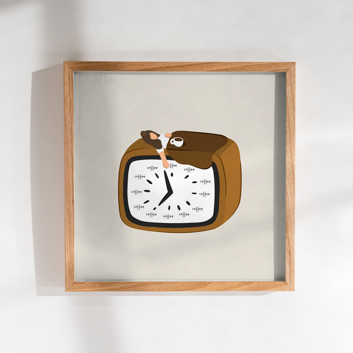 clock print